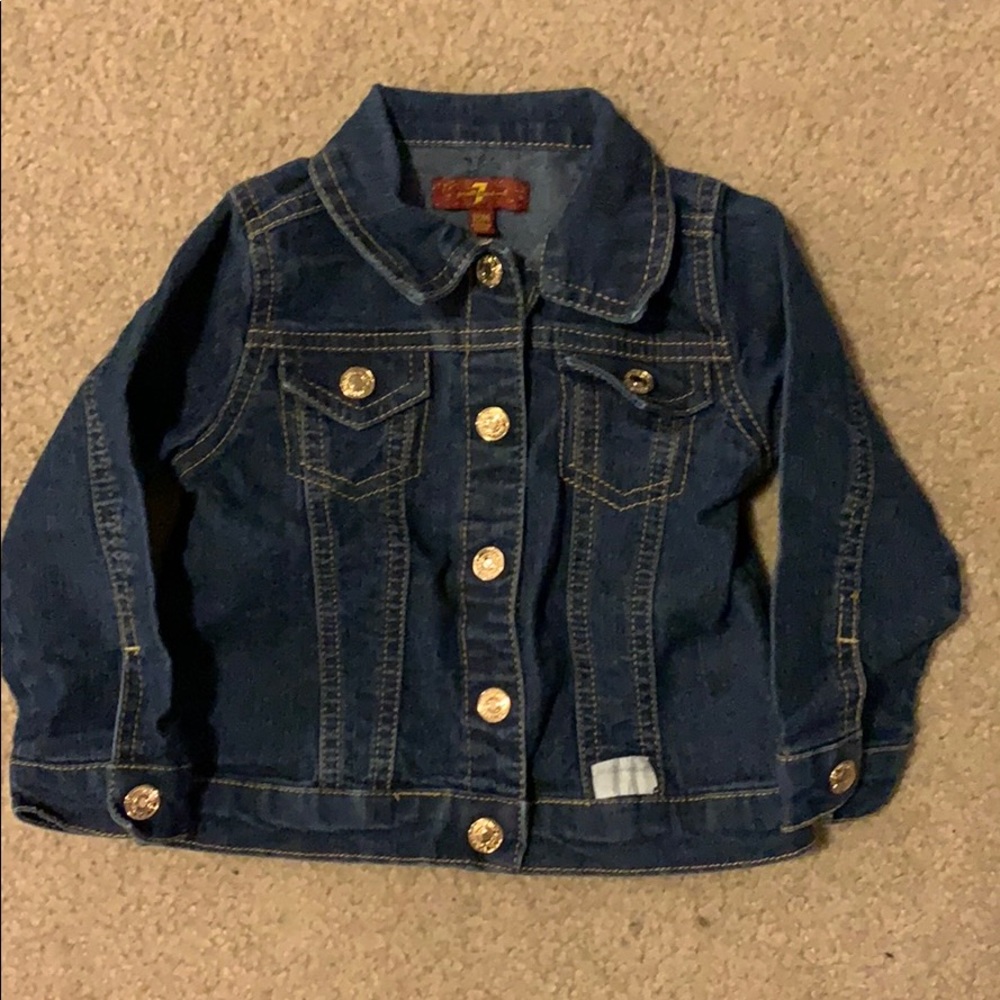 Toddler jean jacket - 7 for all mankind